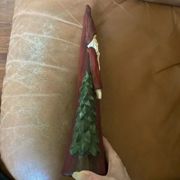 Vtg Tii Collections Santa Claus Resin Figurine St. Nicholas Christmas Tree - Picture 4 of 11